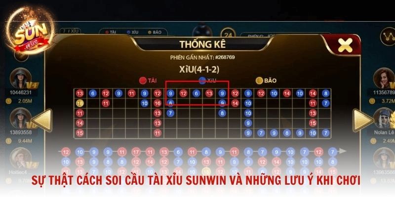cách soi cầu tài xỉu