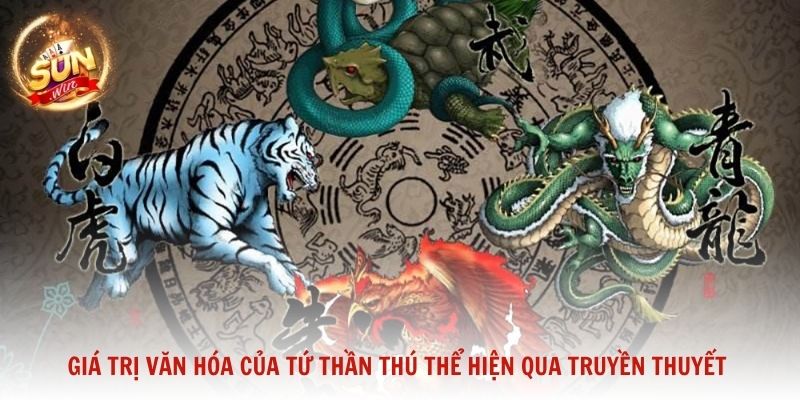 Giá trị văn hóa của Tứ Thần Thú thể hiện qua truyền thuyết