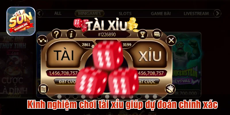 Kinh nghiệm chơi tài xỉu giúp dự đoán chính xác